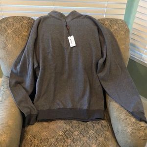New Men’s 1/4 zip sweater